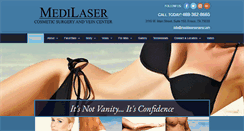 Desktop Screenshot of medilasersurgery.com